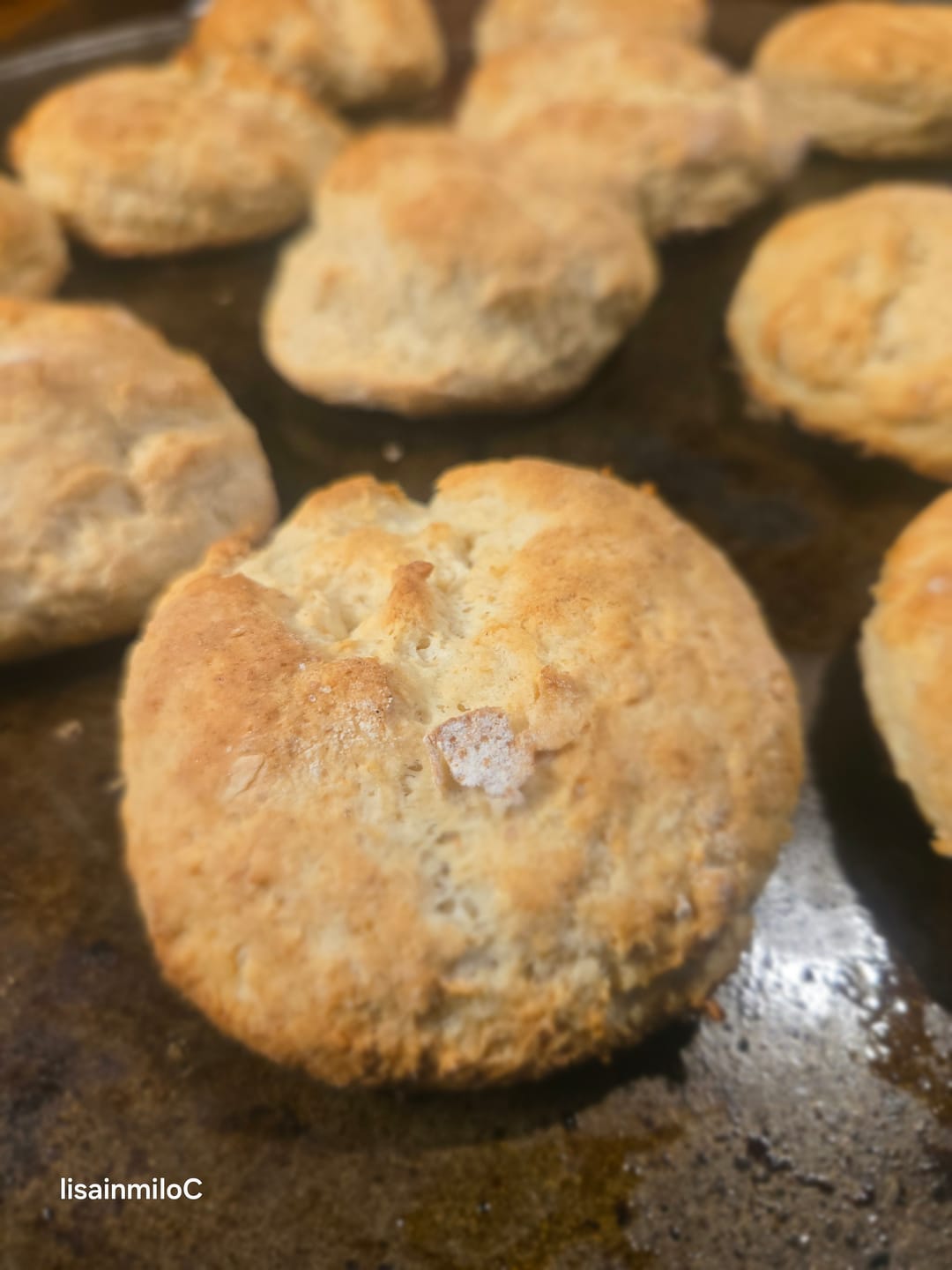 Customer photo review of Cousin T's Biscuit Mix