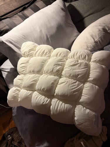 Customer photo review of Lune & Willow Pillow