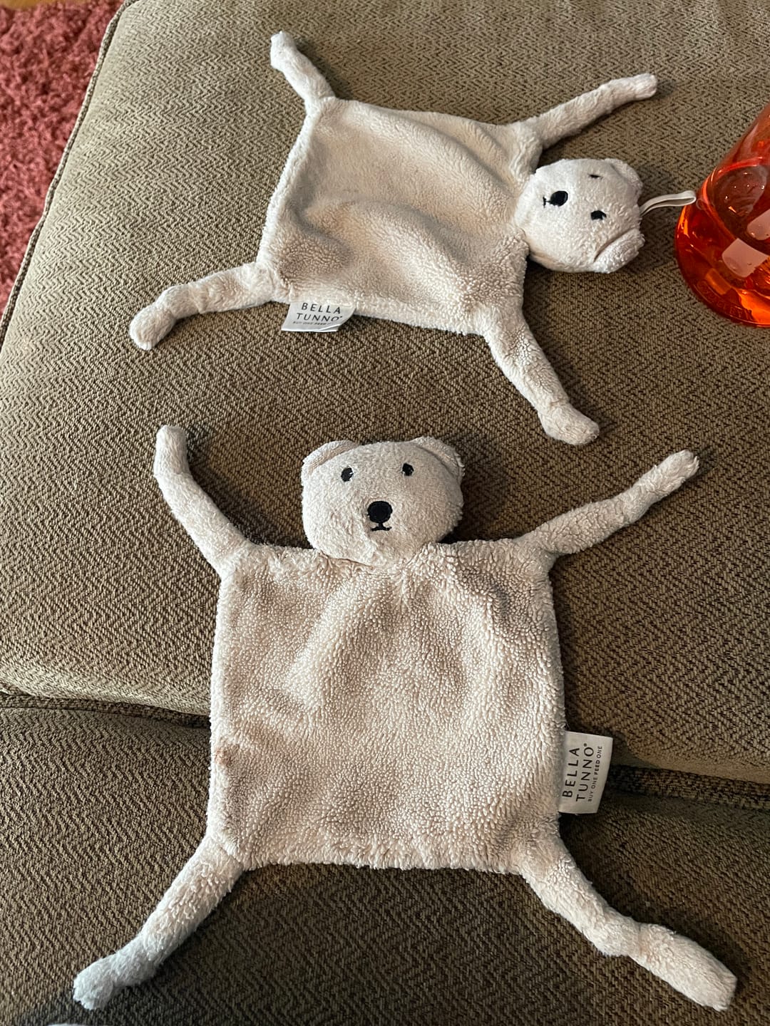Customer photo review of Pacifier Buddy Bernie the Bear