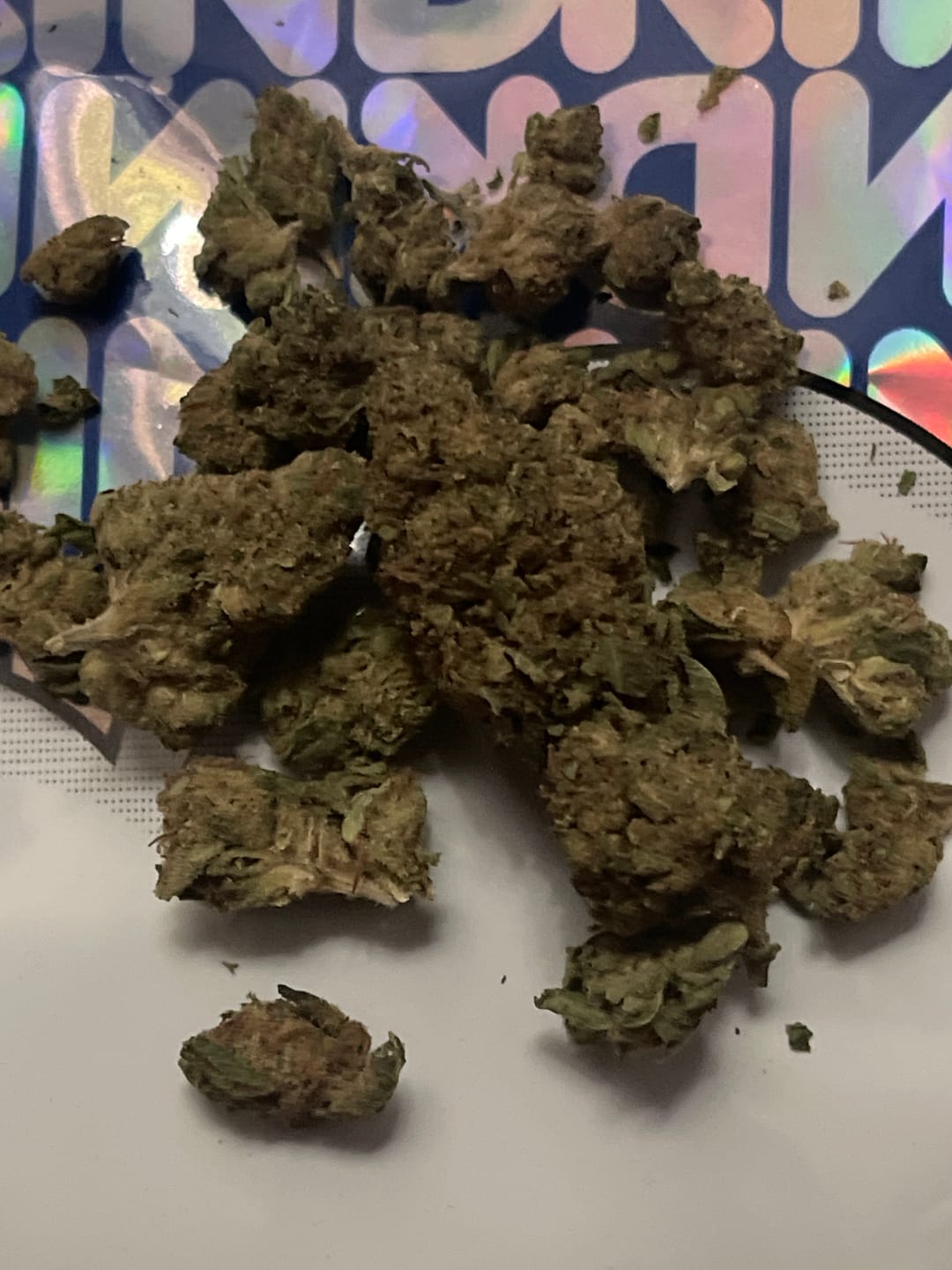 Customer photo review of Raspberry Kush - Minis - 28 Grams - Indica