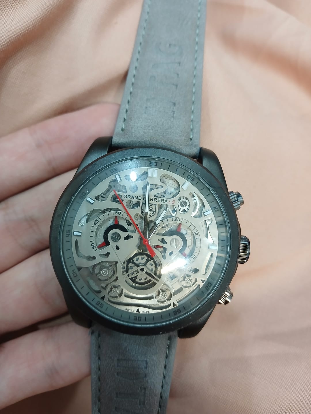 Customer photo review of Tag Heuer Grand Carrera LS Series (AWTM-00240)