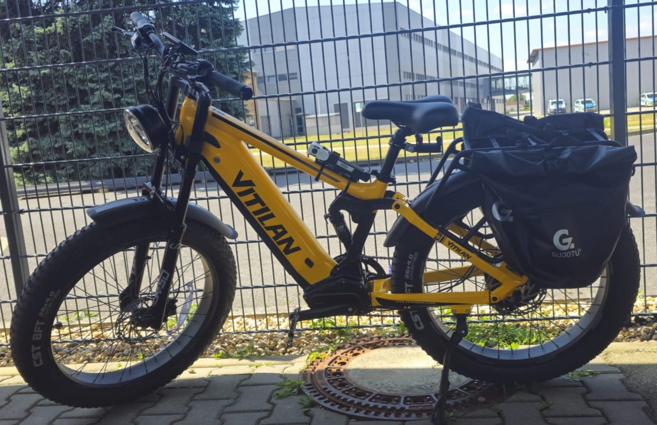 Customer photo review of T7PRO Full Suspension Mountain E-bike