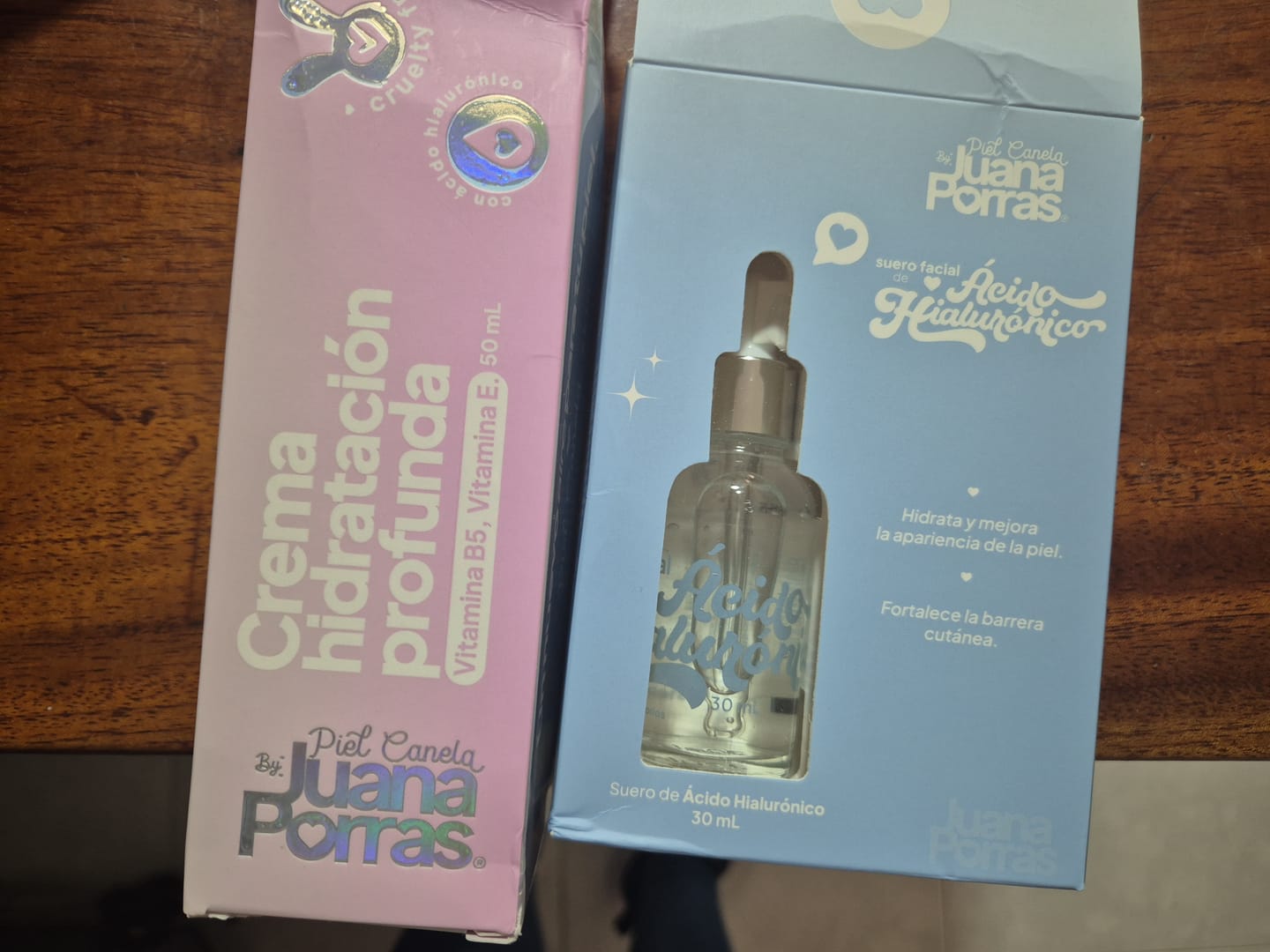 Customer photo review of Crema de hidratacion profunda