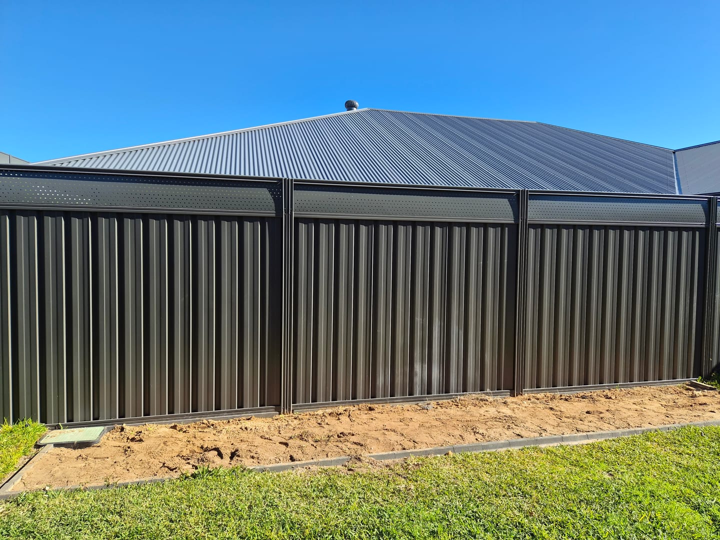 Customer photo review of Fence Extensions for Colorbond Fences
