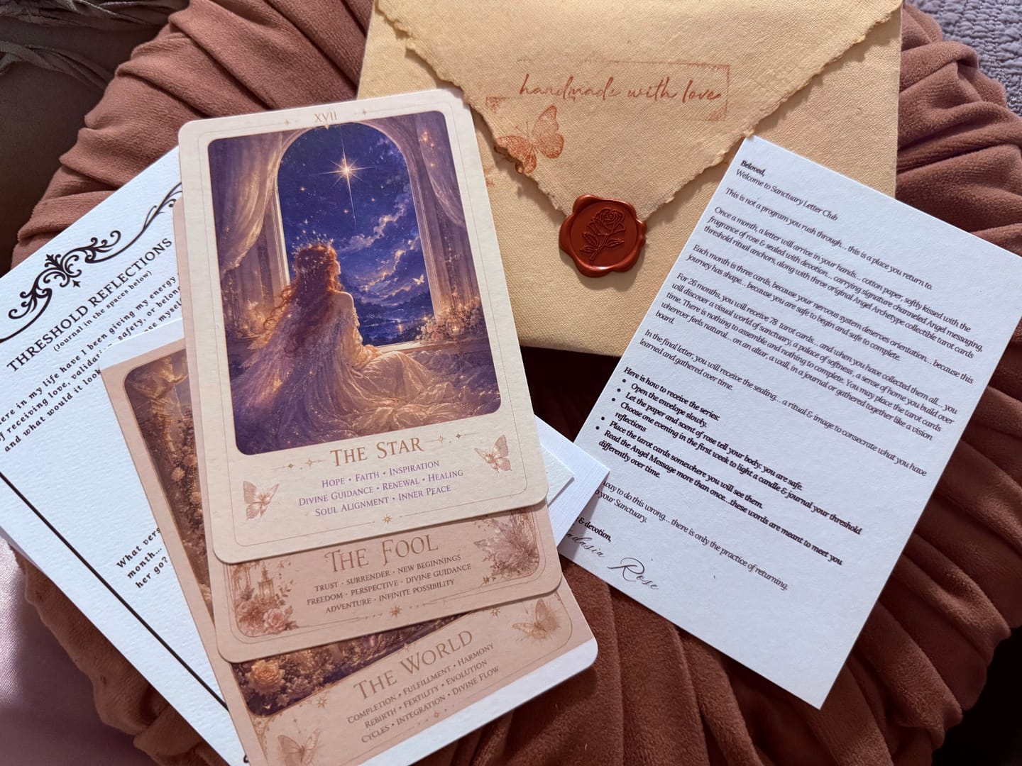 Customer photo review of Sanctuary Letter Club via Post Mail