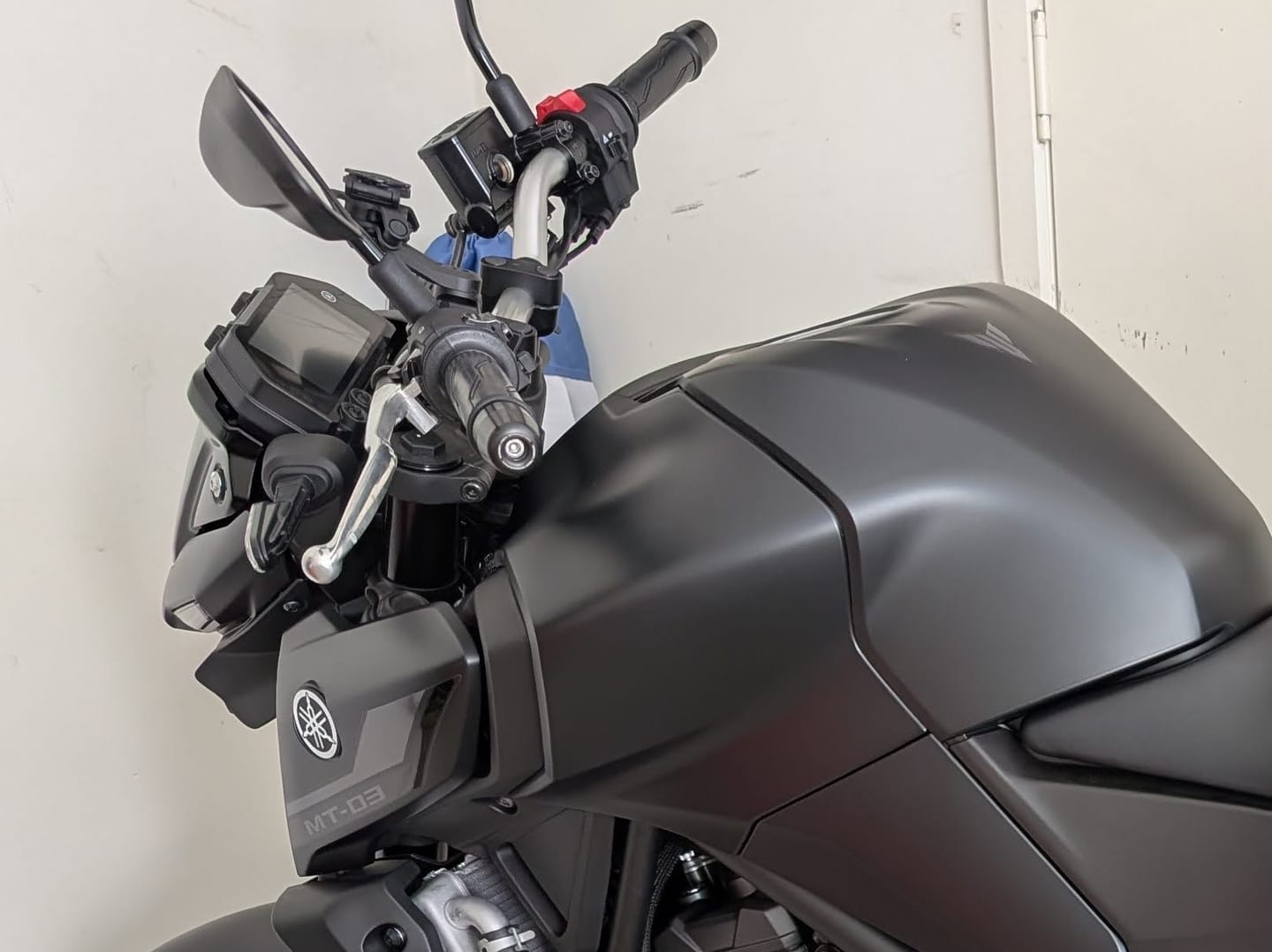 Customer photo review of Bar Ends for Yamaha R7 / R3 / MT03 & more