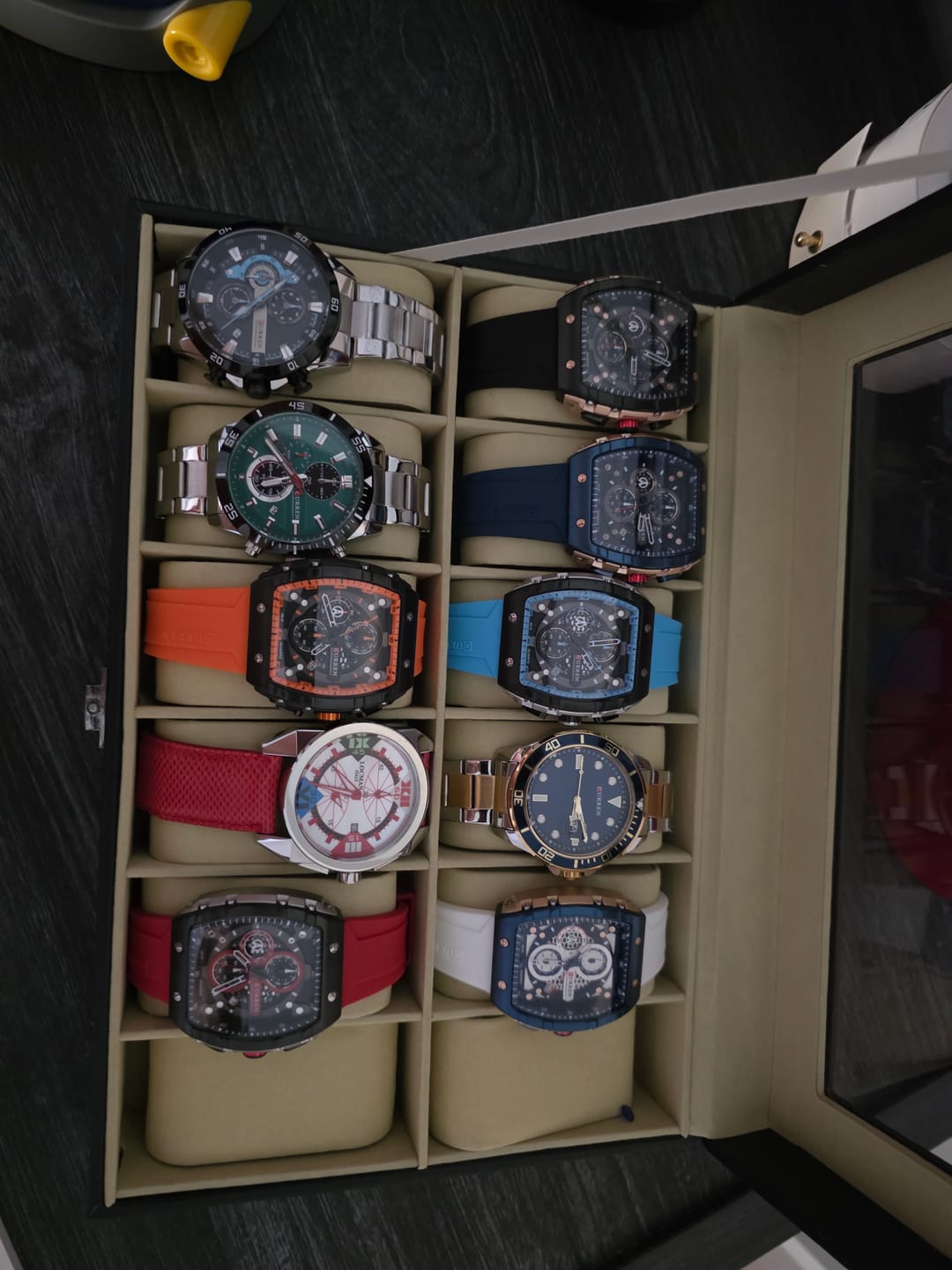 Customer photo review of Curren Sub® orologio uomo acciaio