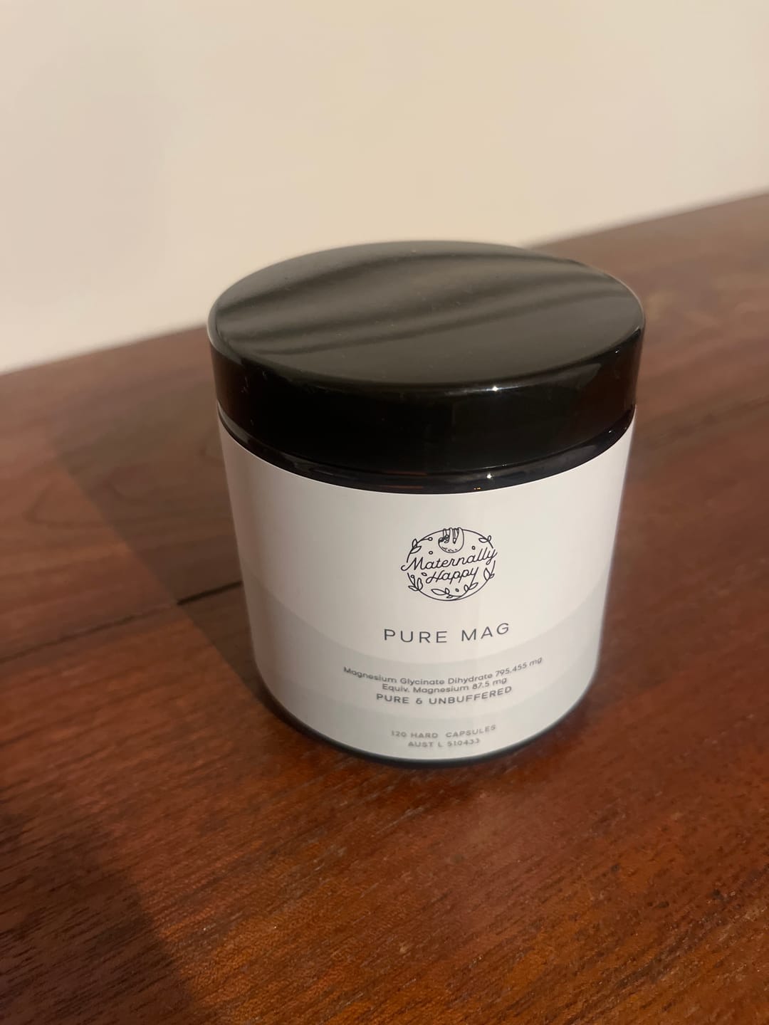 Customer photo review of 3 x Pure Mag | Unbuffered Magnesium Glycinate