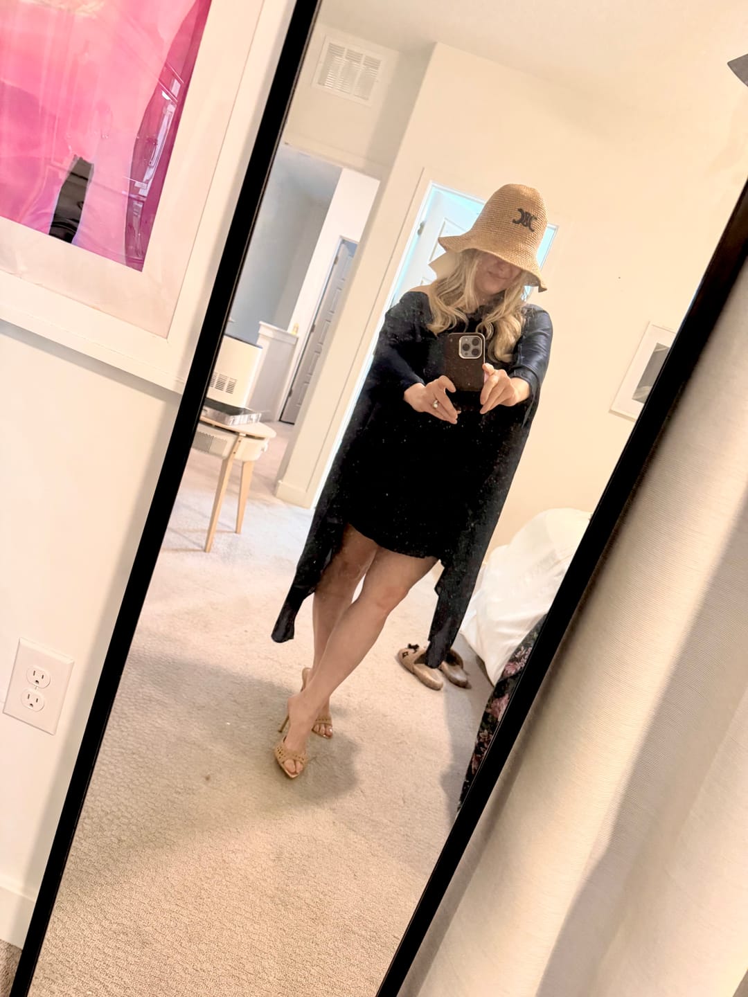 Customer photo review of Multiway Cape Dress - Solid