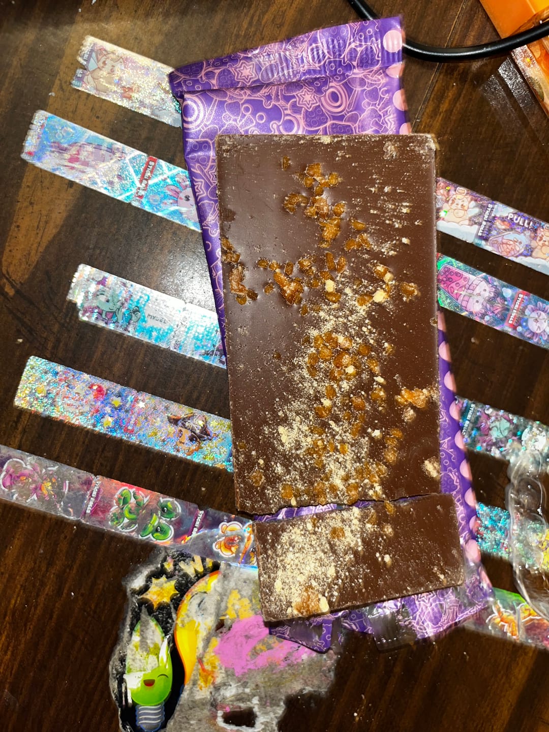 Customer photo review of Ooey Gooey Chocolate Bar (12,000 MG)
