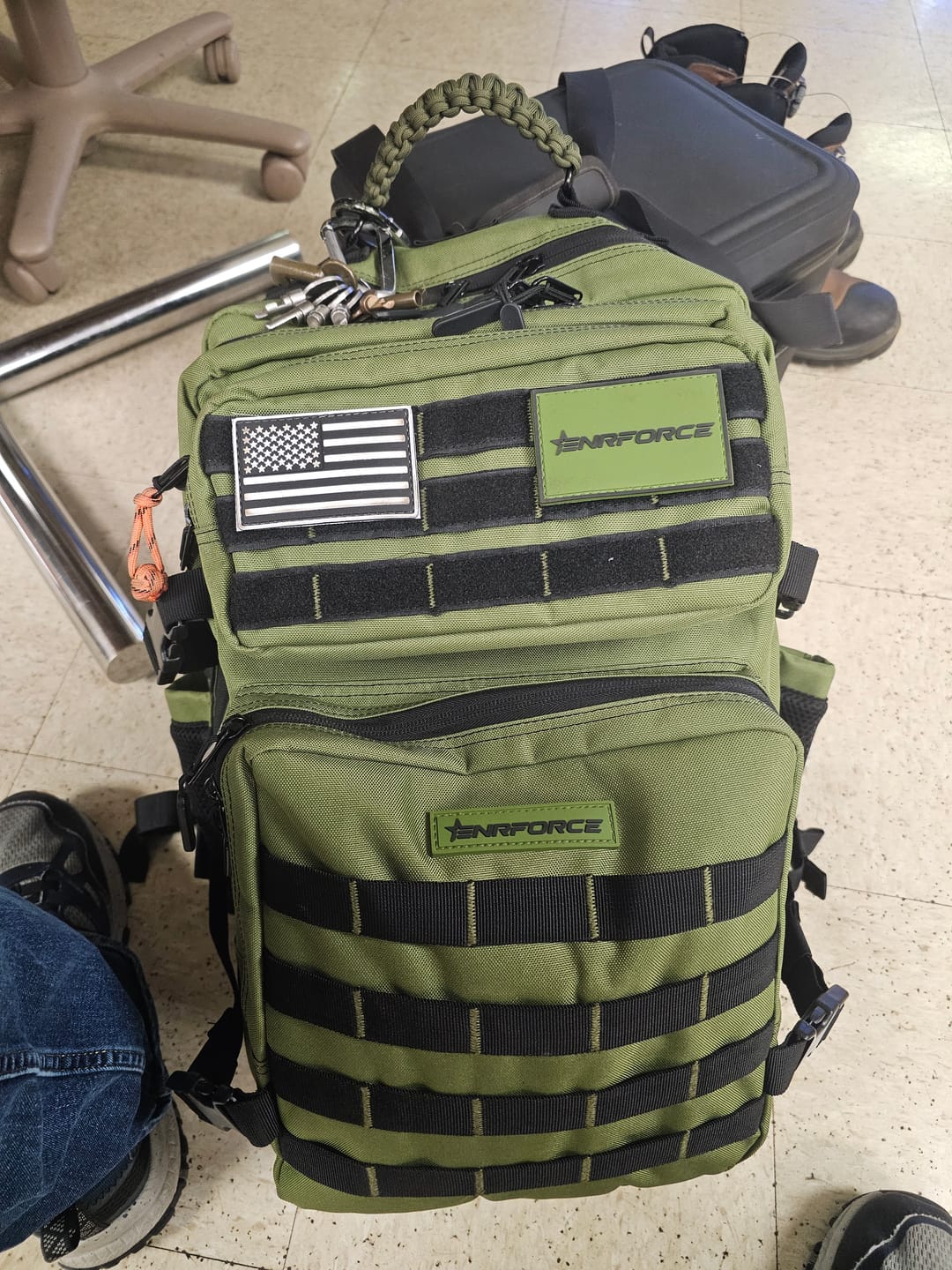 Customer photo review of Tactical Backpack