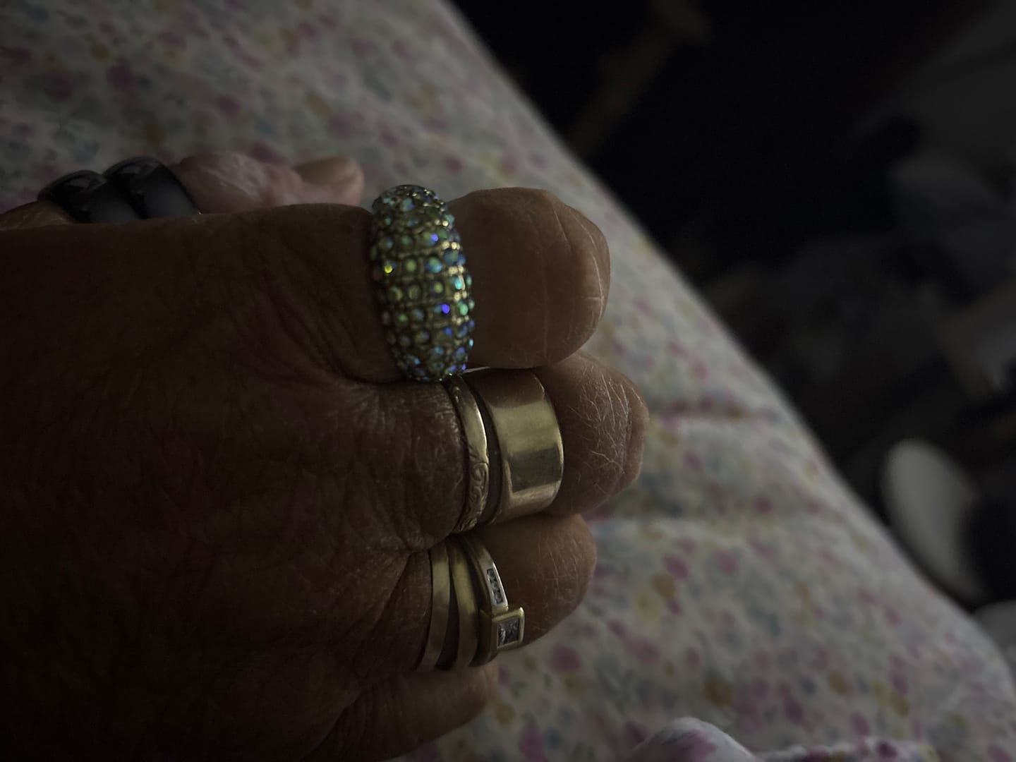 Customer photo review of HEIDI DAUS®"Hugs From Heidi" Crystal Ring