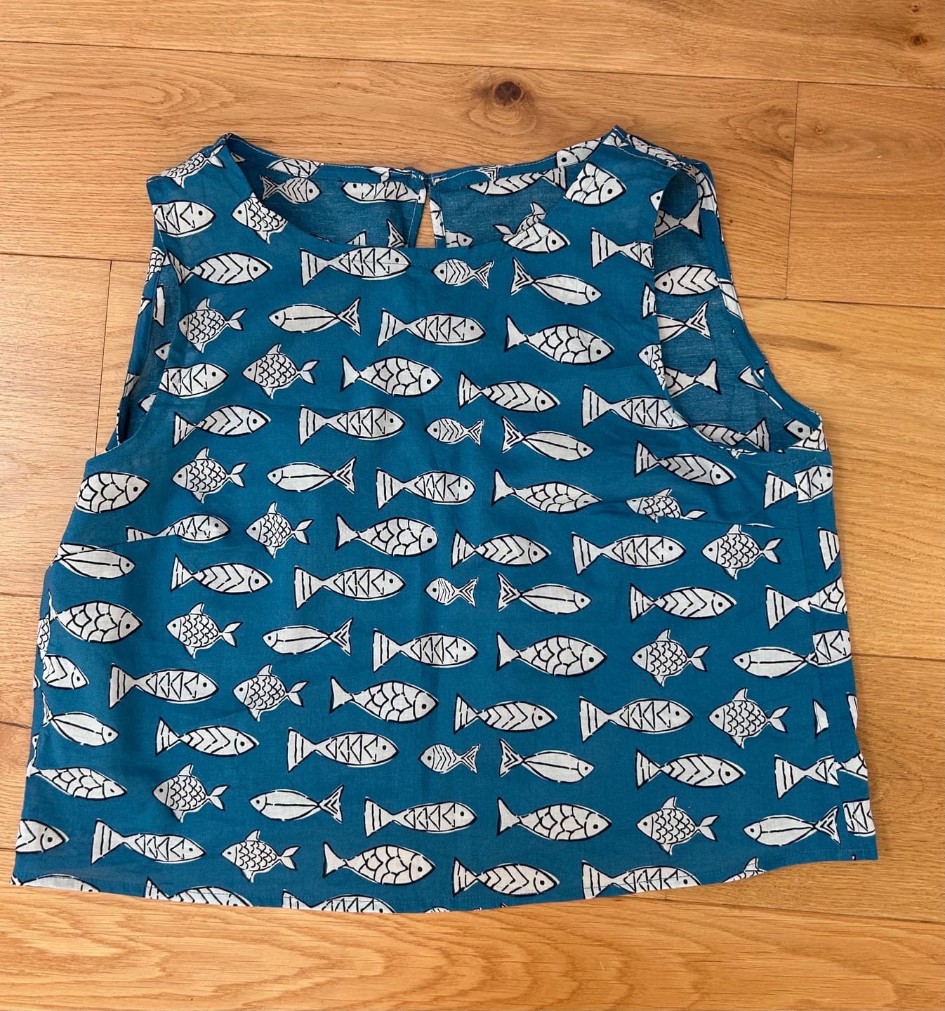 Customer photo review of Fishing Village Cotton Fabric