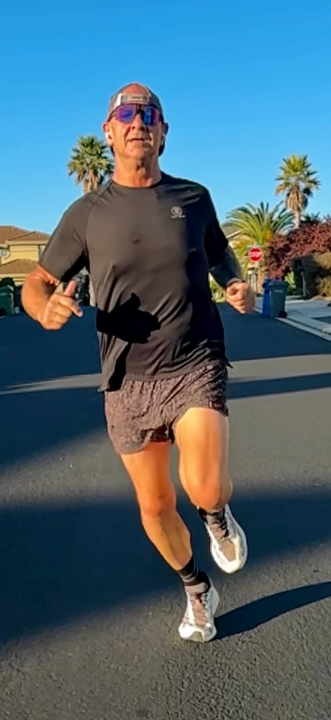 Customer photo review of S3 - Men's 3" Split Running Short - Pazed and Confused - Black