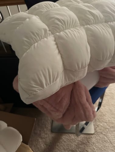 Customer photo review of Lune & Willow Pillow