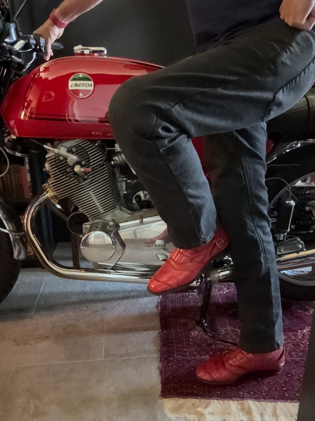 Customer photo review of Taranis Elite AAA-rated single-layer motorcycle jeans in black - 32 / 30"/76cm-SHORT