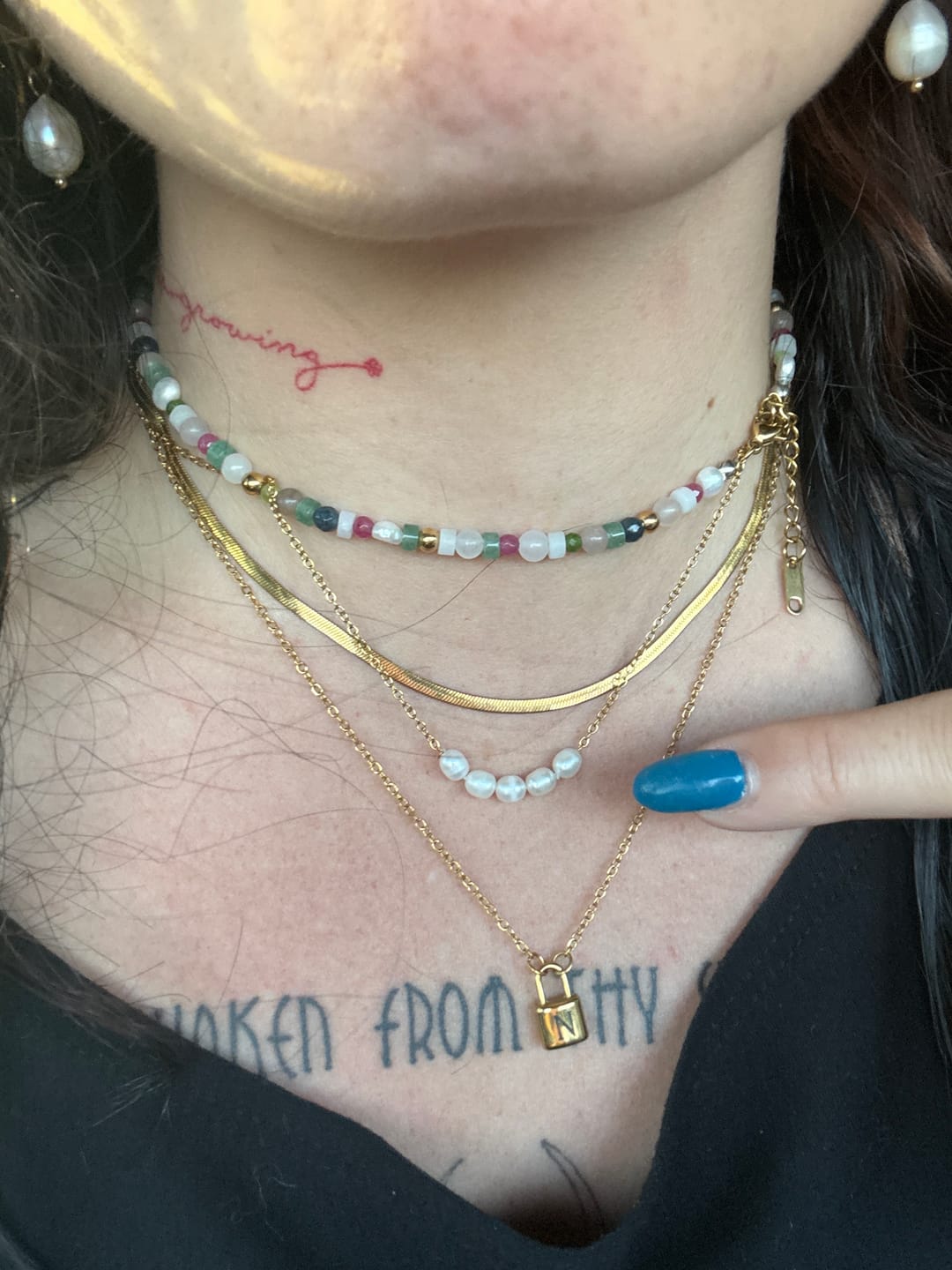 Customer photo review of Kona Pearl Necklace (Bundle)