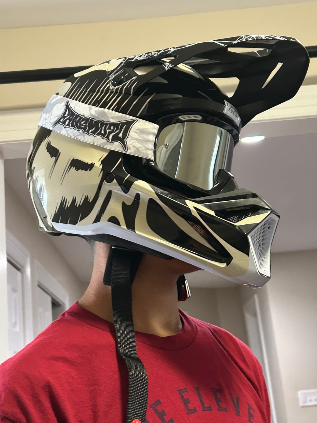 Customer photo review of Fangmoto Vented eMoto Goggles