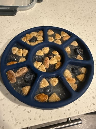 Customer photo review of FreezWheel - Durable Interactive Chew