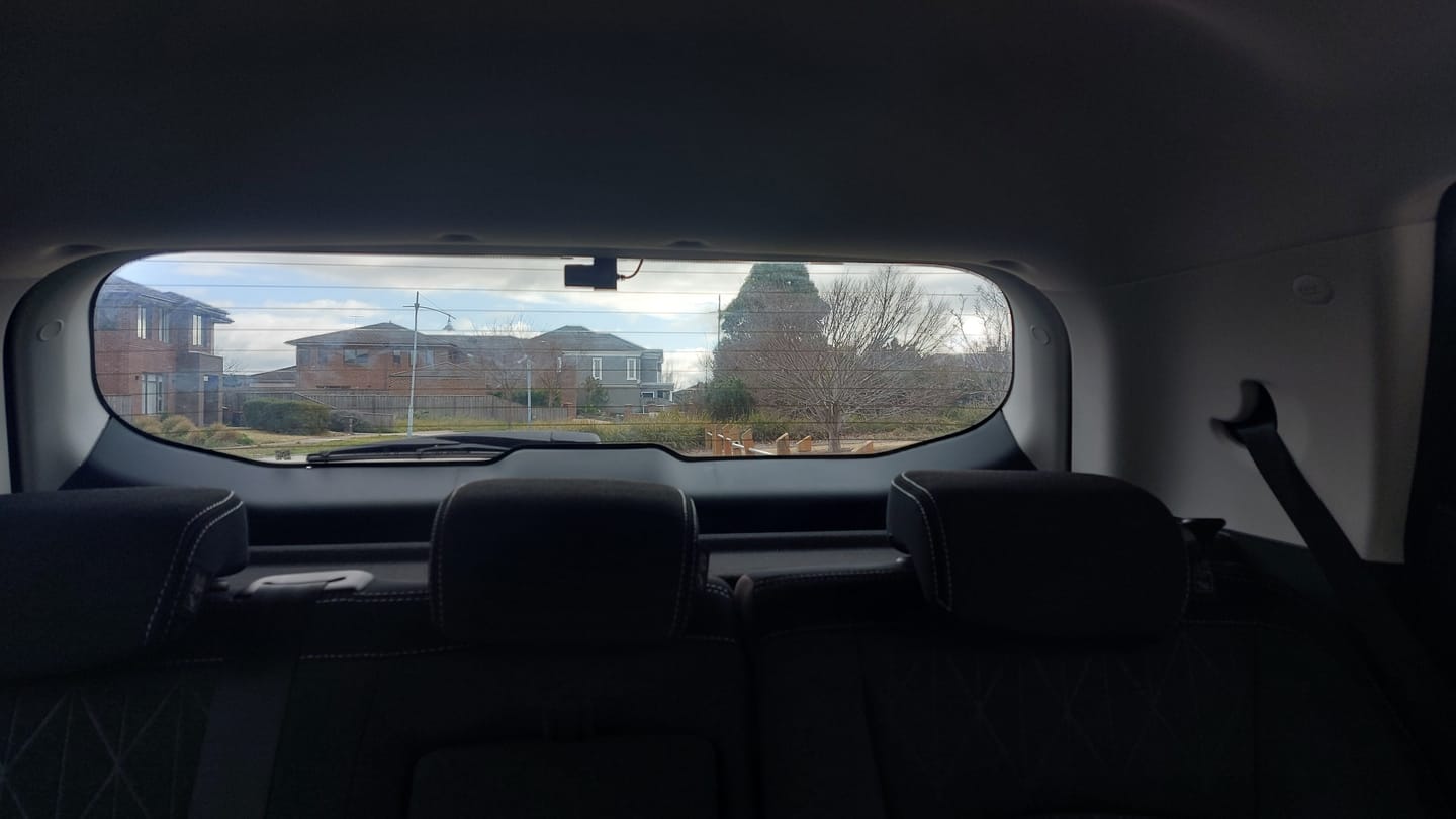 Customer photo review of Redtiger In-Car 1080P Rear Back Up Camera For F7N/F17/F9