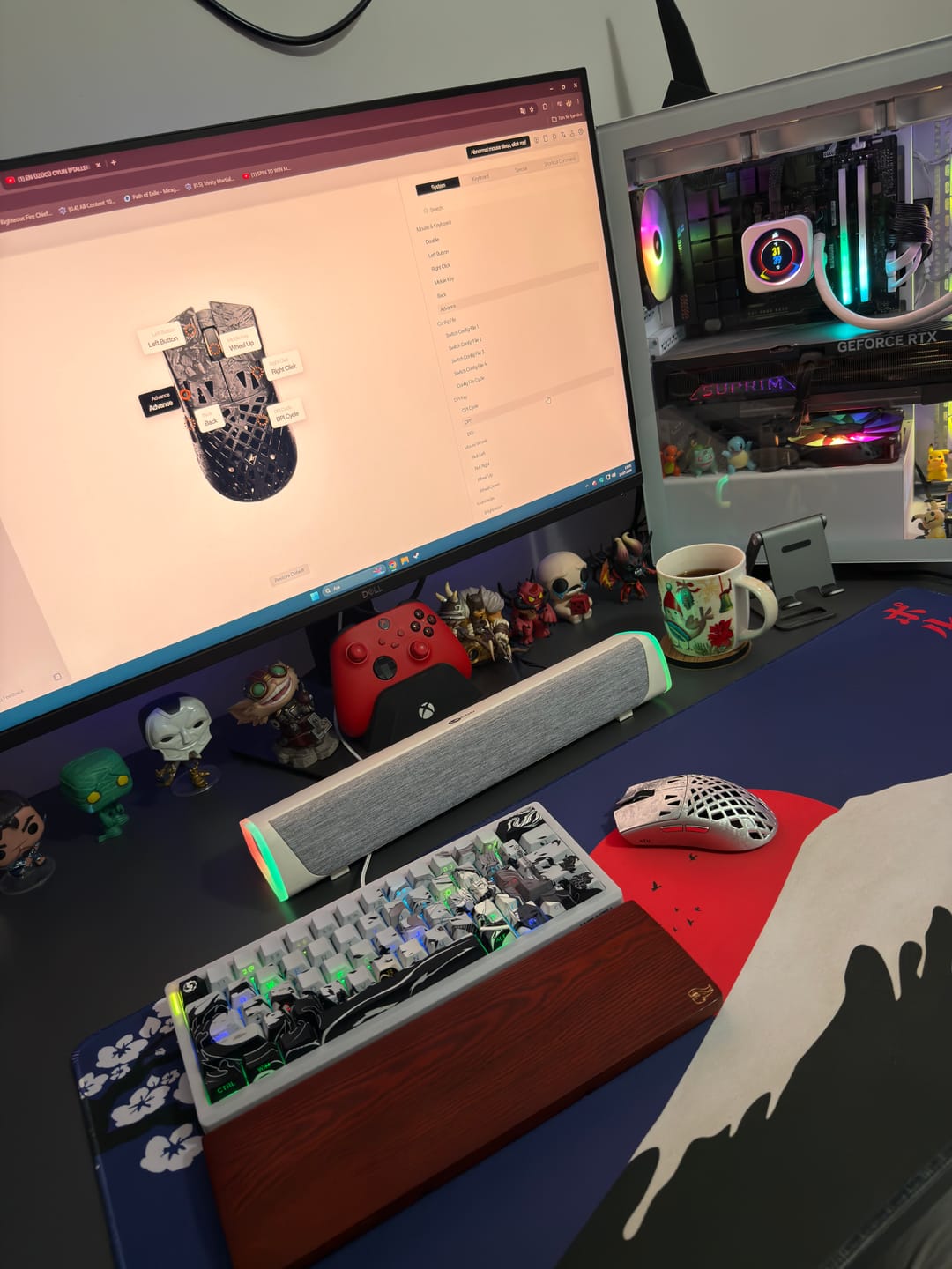 Customer photo review of ATK Blazing Sky Ghost Karbon Fiber Wireless Mouse