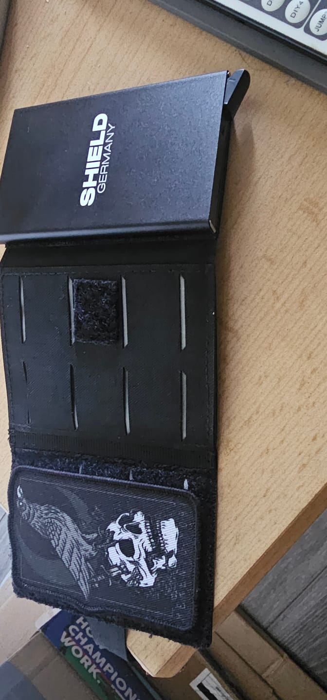 Customer photo review of Tactical Wallet MK2 - Schwarz