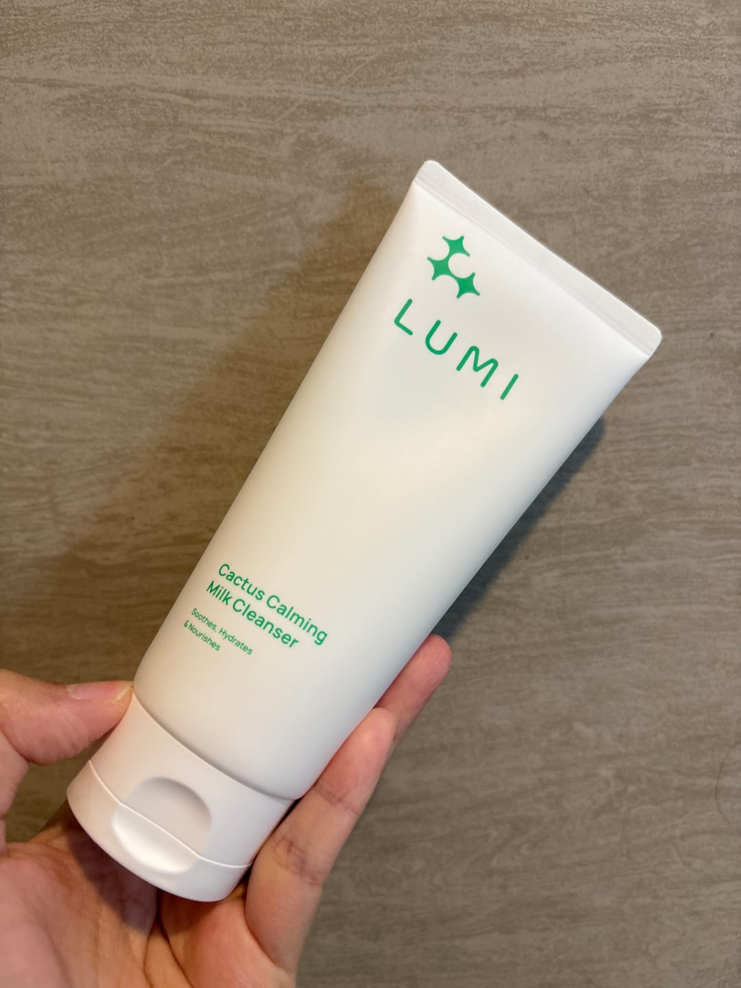 Customer photo review of Cactus Calming Milk Cleanser