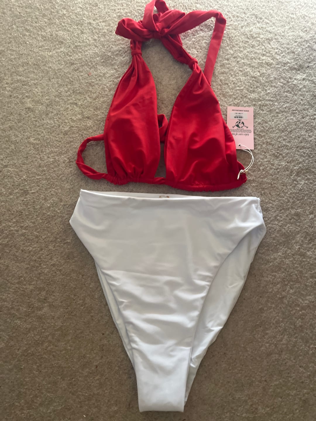Customer photo review of Poppy Brief - Chili