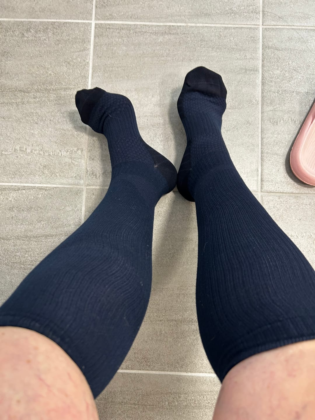 Customer photo review of Tynde støttestrømper
