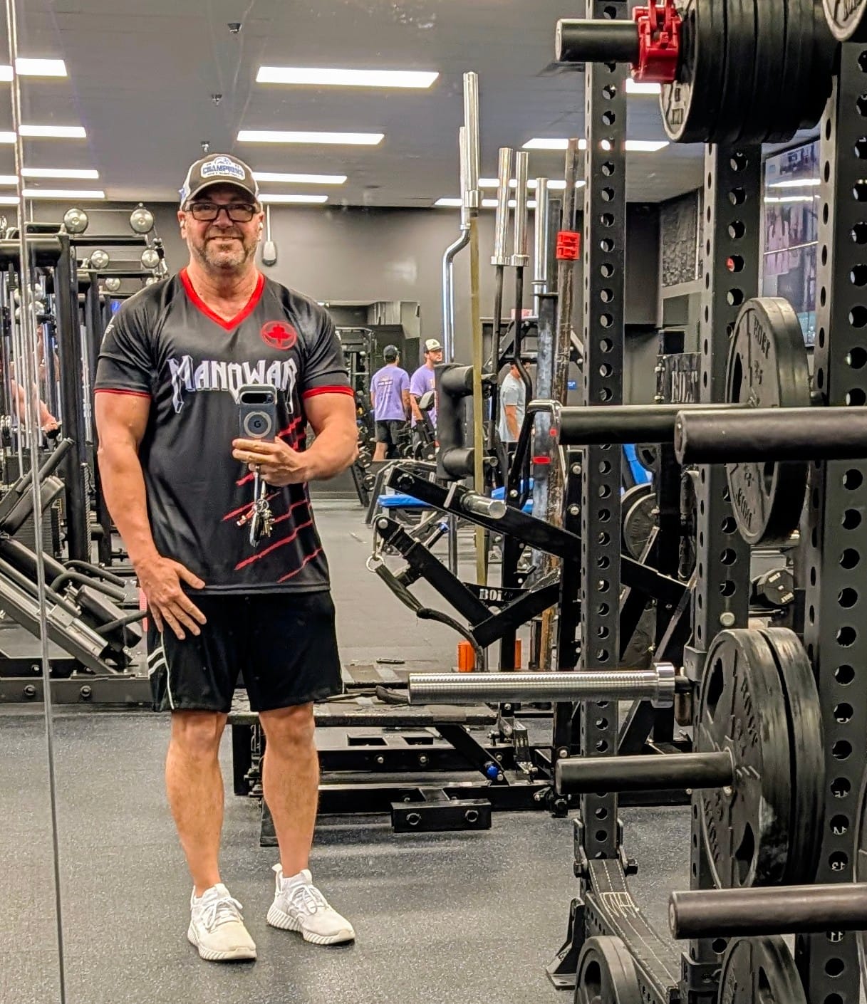 Customer photo review of MANOWAR Soccer Jersey