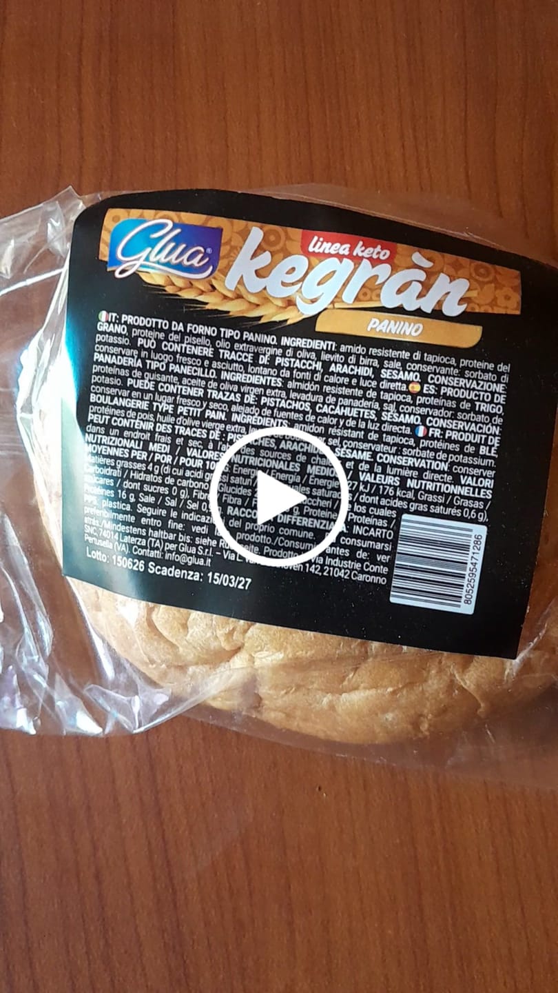 Customer video review of Kegràn Schiacciatine alla curcuma