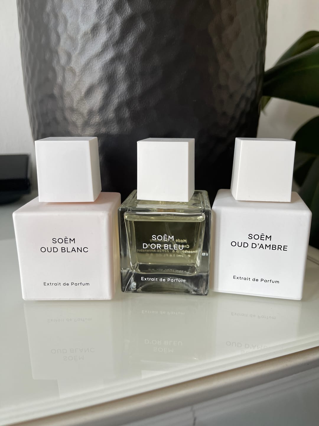 Customer photo review of BUNDLE BLEU & BLANC & AMBER