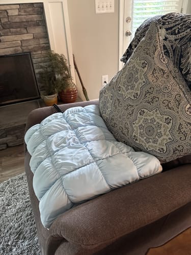 Customer photo review of Lune & Willow Pillow
