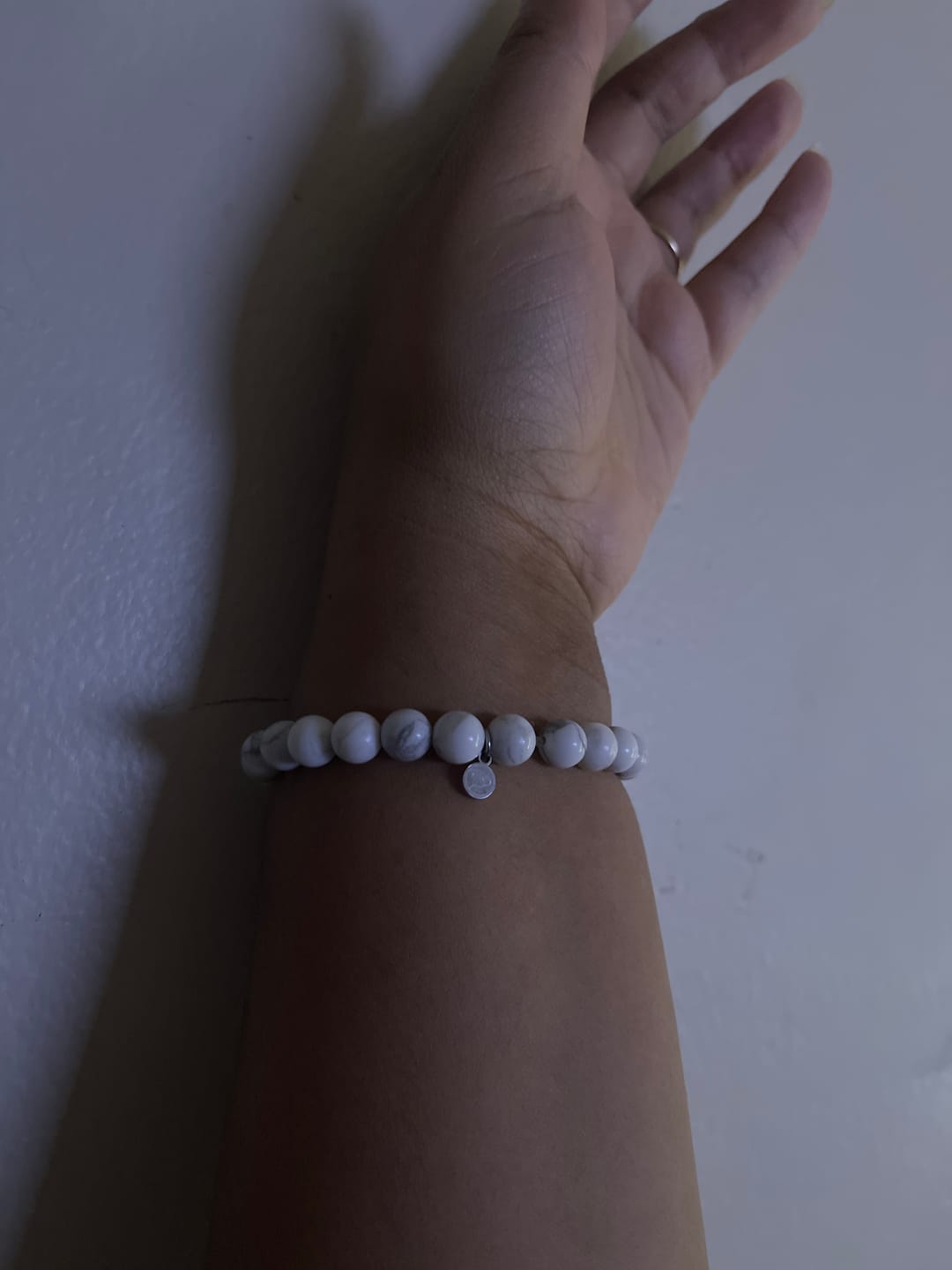 Customer photo review of Howlite Bracelet