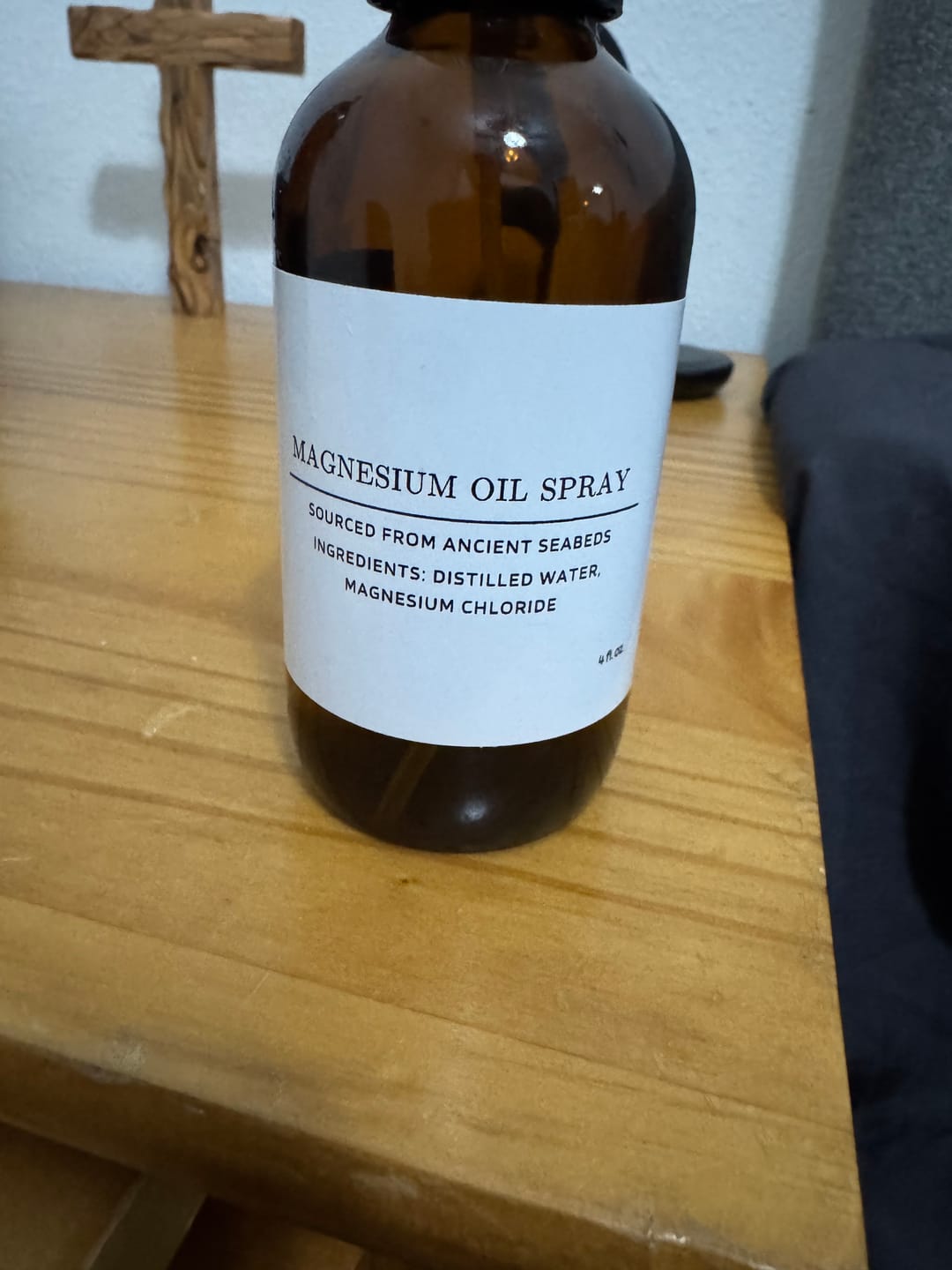 Customer photo review of Magnesium Oil Spray