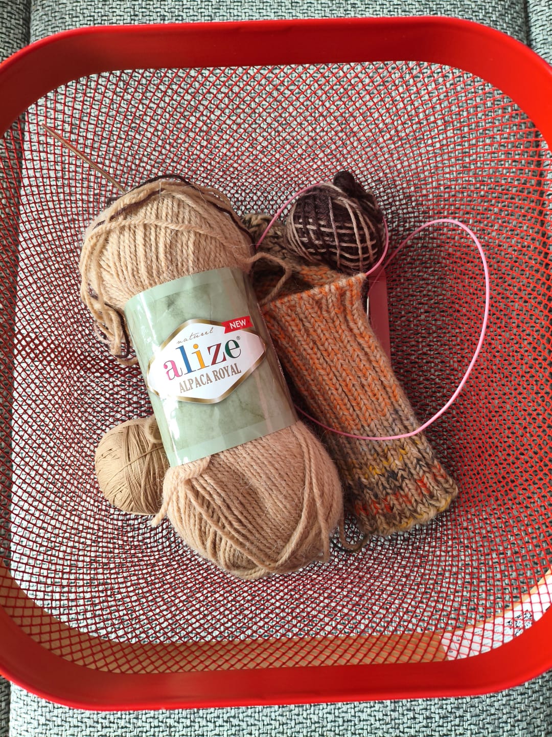 Customer photo review of Alize Alpaca Royal NEW