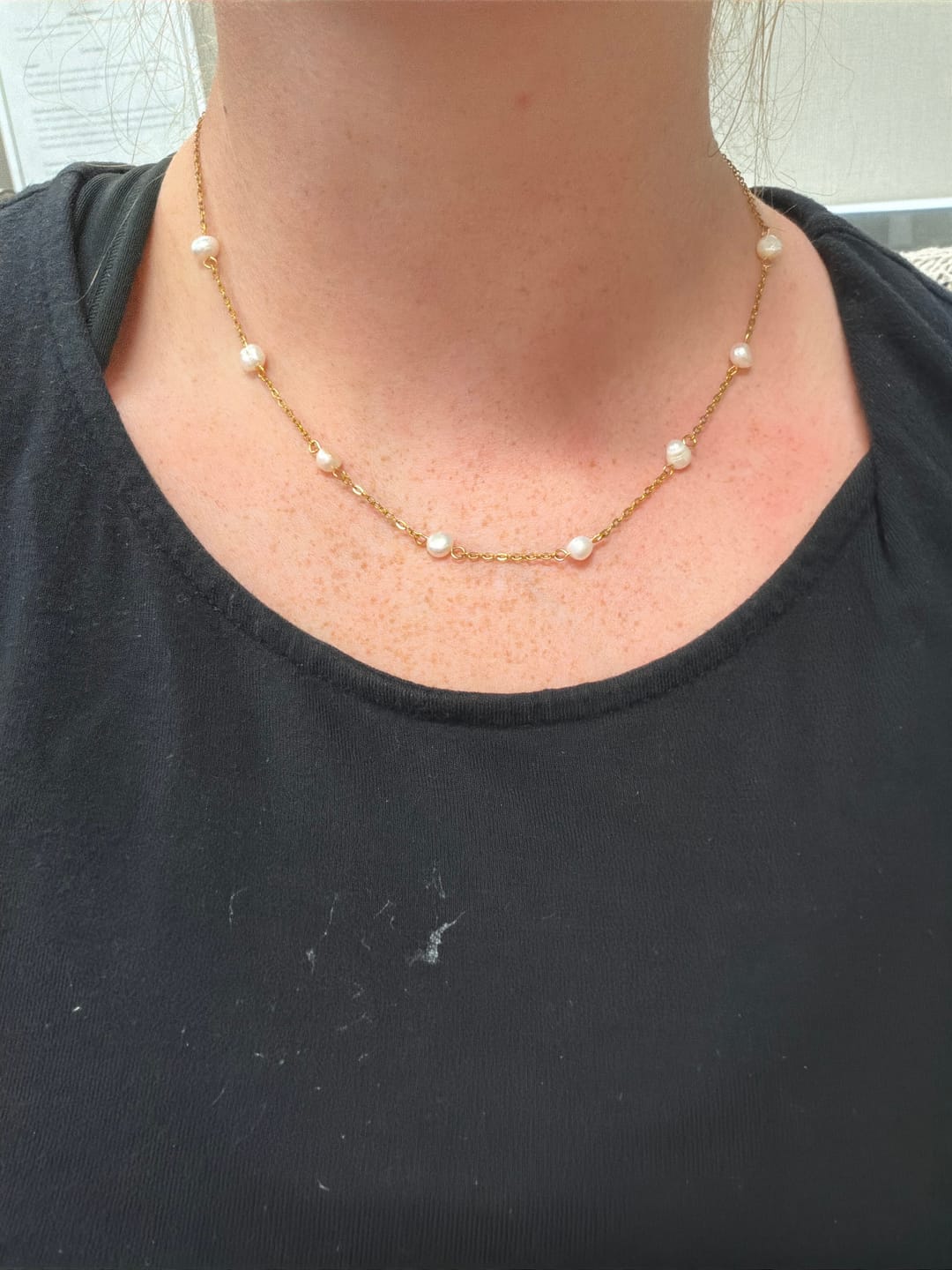 Customer photo review of Laney Necklace (Bundle)