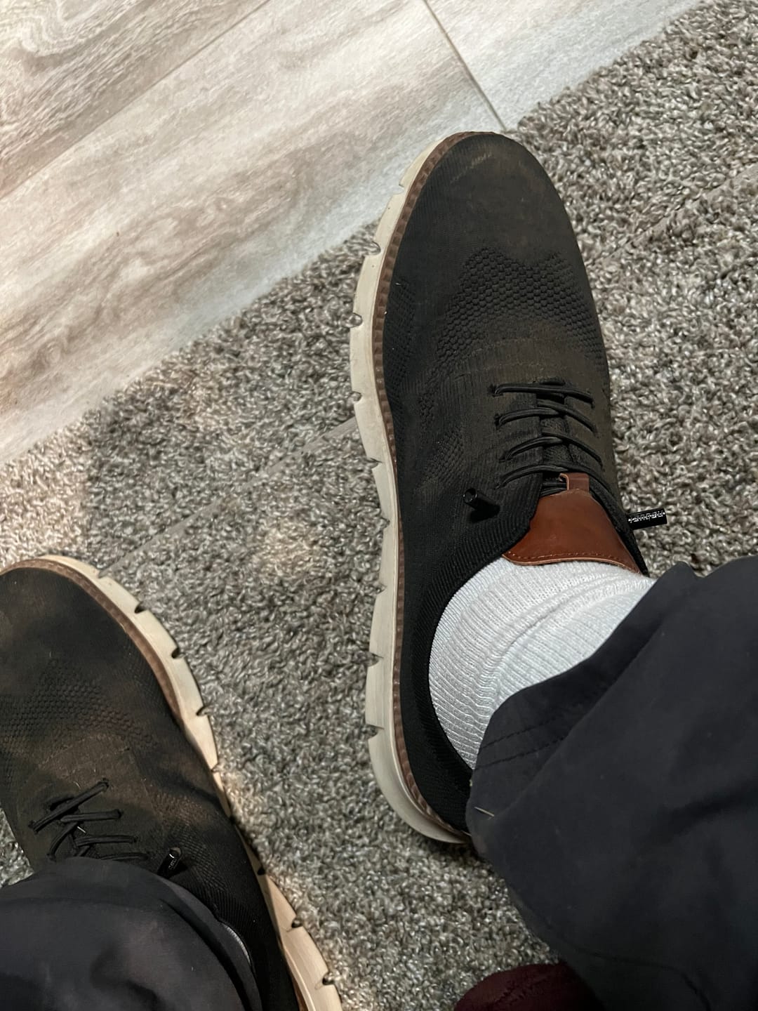 Customer photo review of Ultra Comfy - Healthy and Supportive Walking Shoes