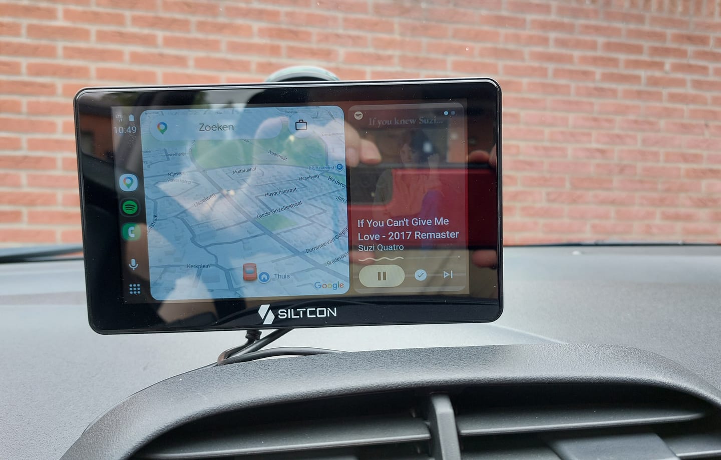 Customer photo review of Siltcon® 7” Carplay / Android Auto Scherm