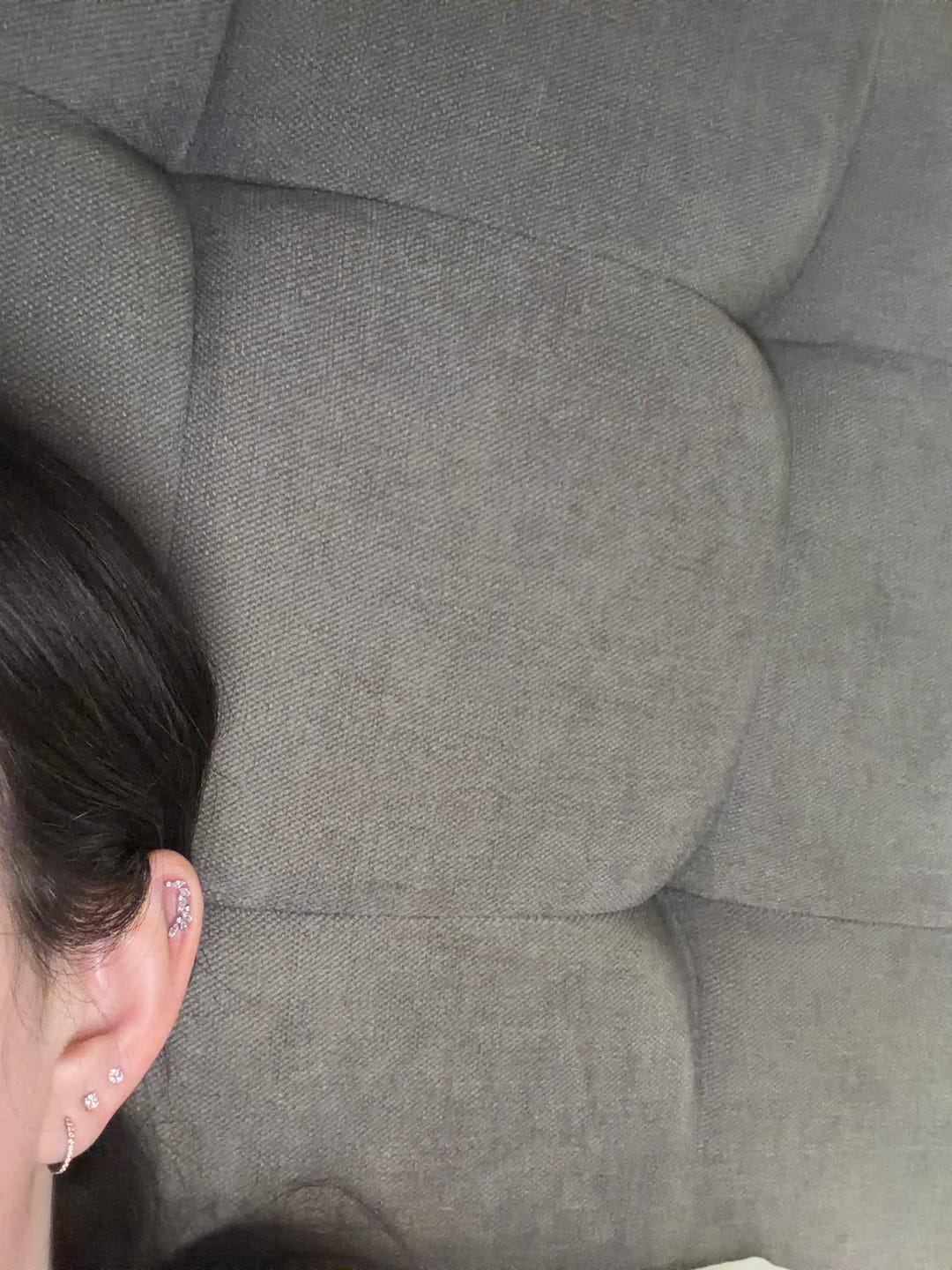 Customer photo review of Eternity Pavé Clicker Silver