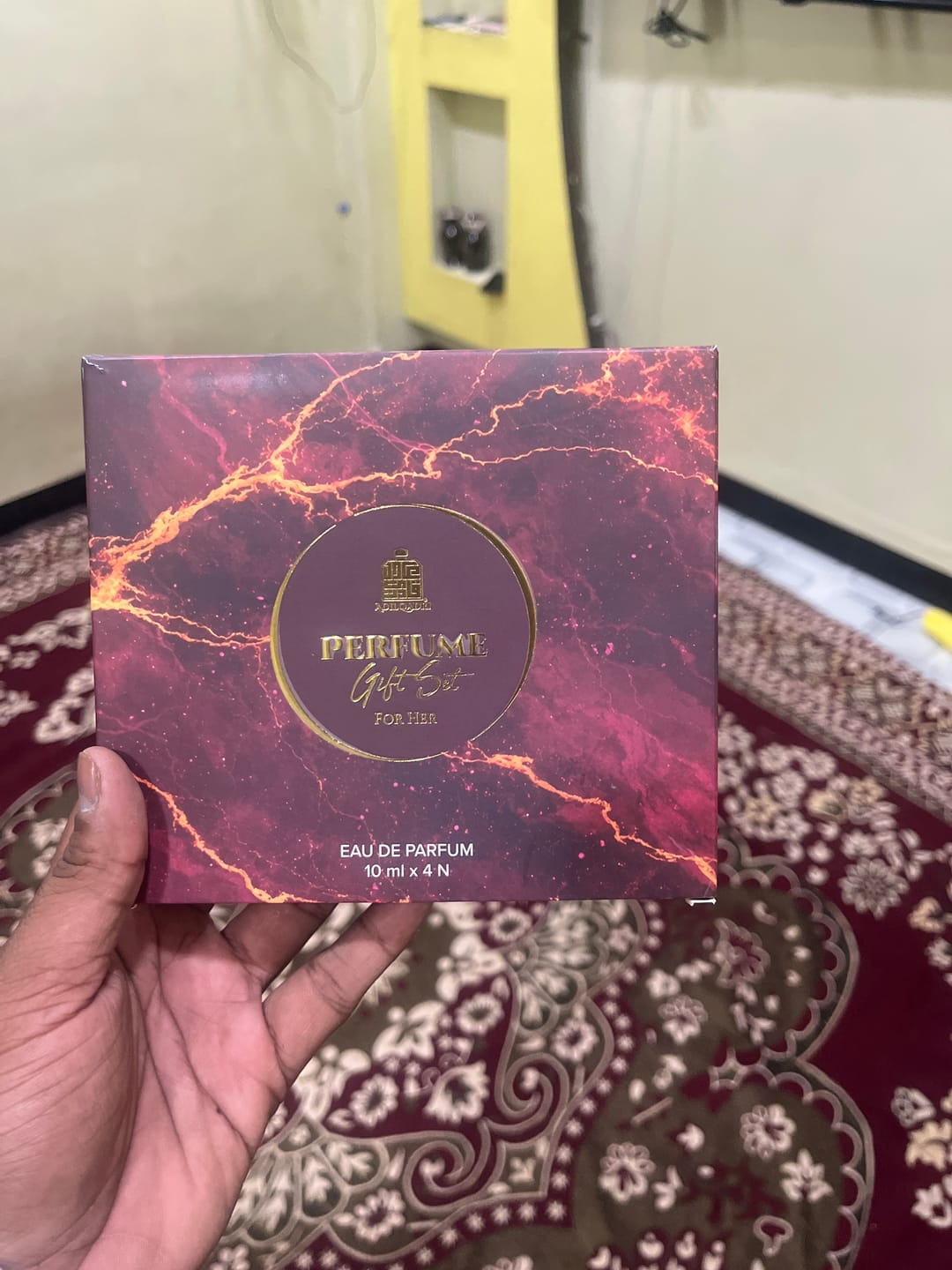 Customer photo review of Perfume Gift Set For Women 4 Pcs Set of Premium Perfume Spray