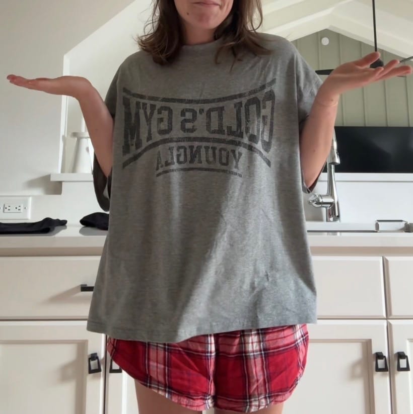 Customer photo review of 4248 - Gold's Iron Legacy Huge Tees