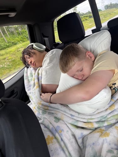 Customer photo review of Lune & Willow Pillow