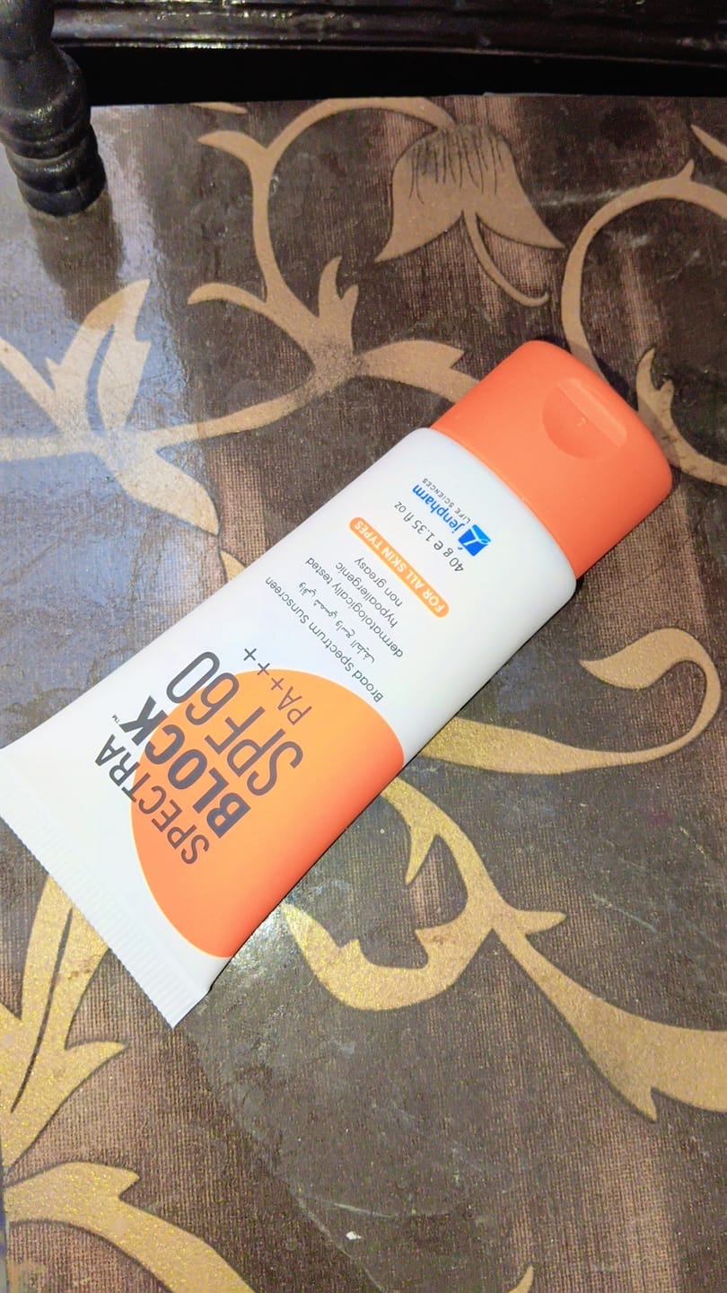 Customer photo review of Spectra Block SPF60