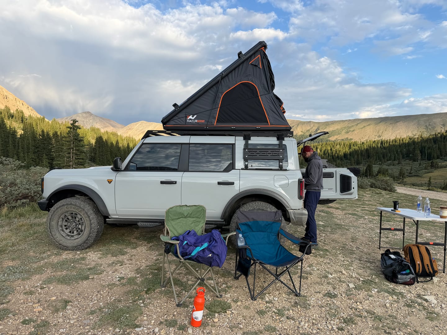 Customer photo review of Modular Roof Rack For The Ford Bronco 4-Door (2021-Current)