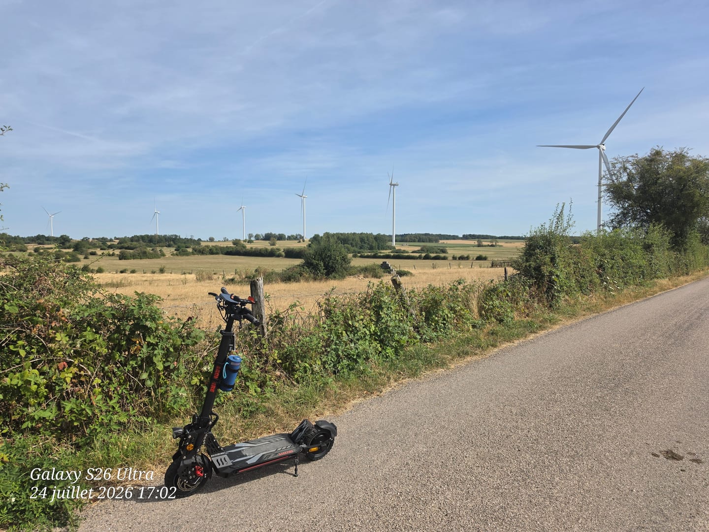 Customer photo review of Backfire M8 Electric Scooter with GPS and Samsung Battery