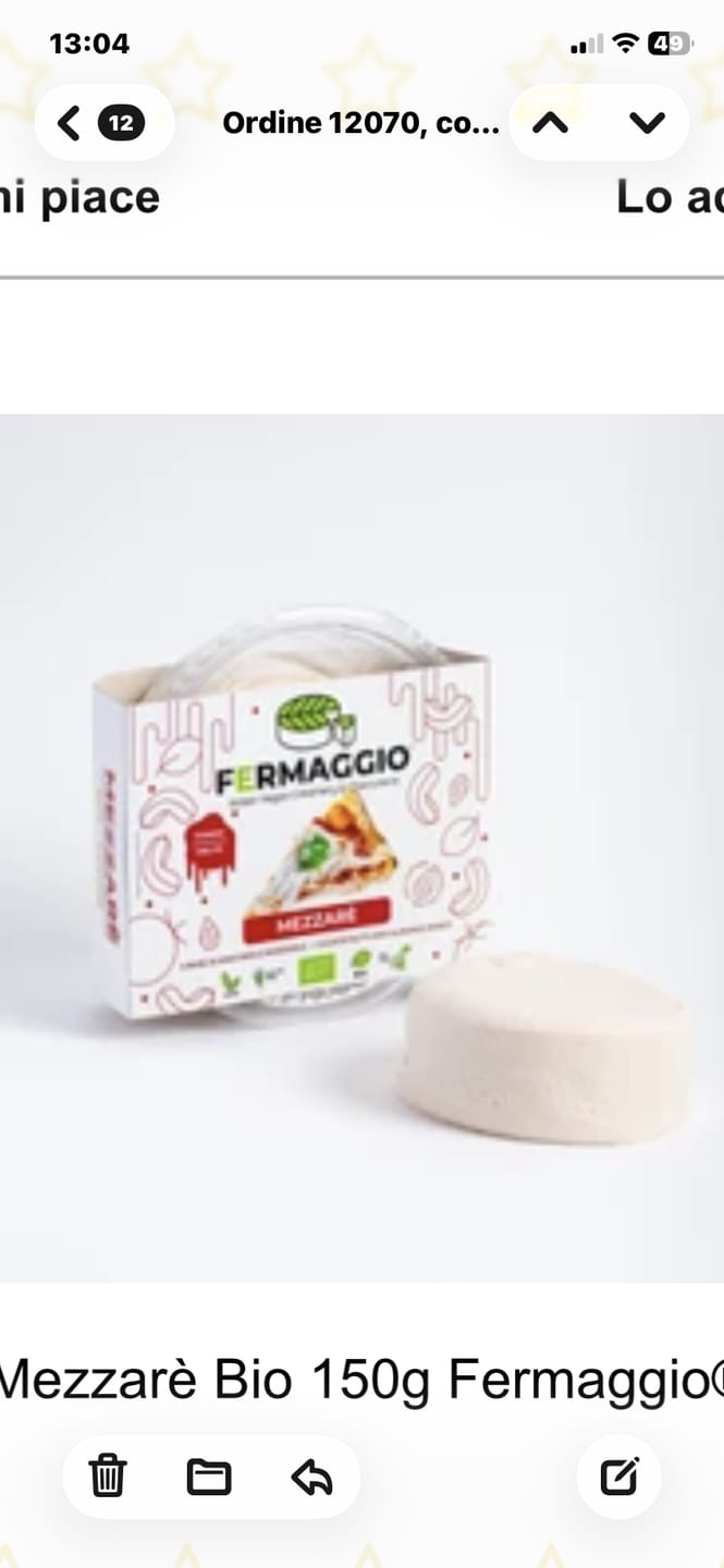 Customer photo review of Mezzarè Bio 150g Fermaggio®