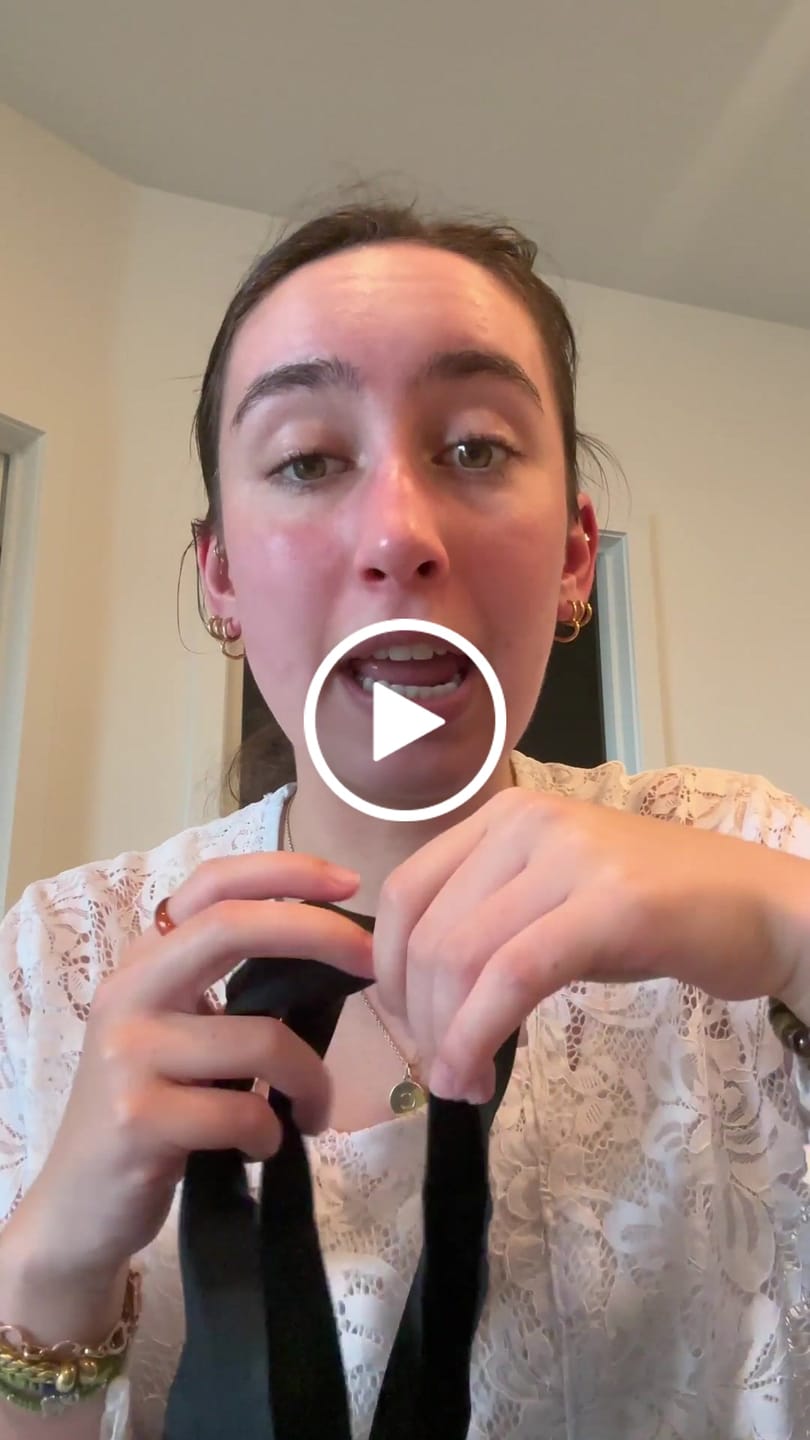 Customer video review of Leakproof Seamless Thong