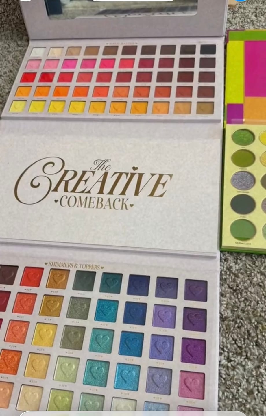 Customer photo review of Creative Comeback XXXL Palette