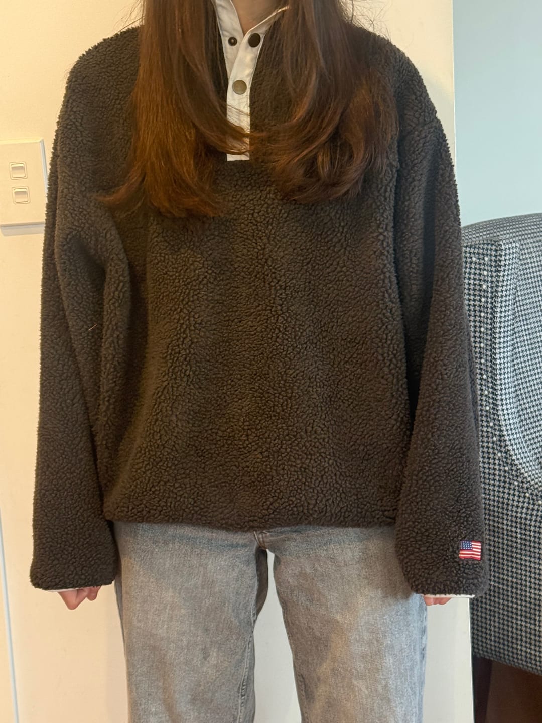 Customer photo review of Button Up Fleece | Hershey's